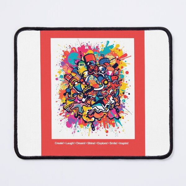 Item preview, Colorful Creative Chaos Street Art Explosion designed and sold by Chez91.