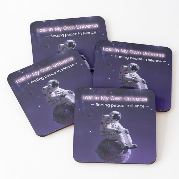 Item preview, Lost in My Own Universe – Aesthetic Astronaut Space Design designed and sold by PRINTNESTWEARCO.
