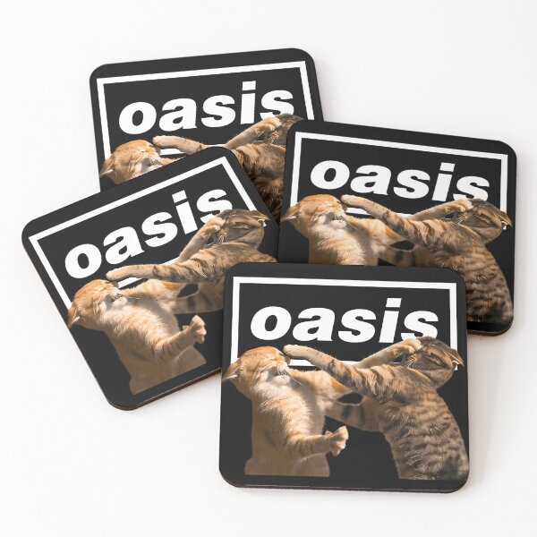 Item preview, Oasis Gallagher Kitties Meme Cats designed and sold by jackyezujick.