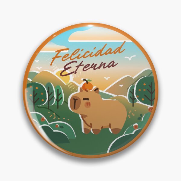 Item preview, Felicidad Eterna 2026 – Capybara  designed and sold by Kim Liester Lagura.