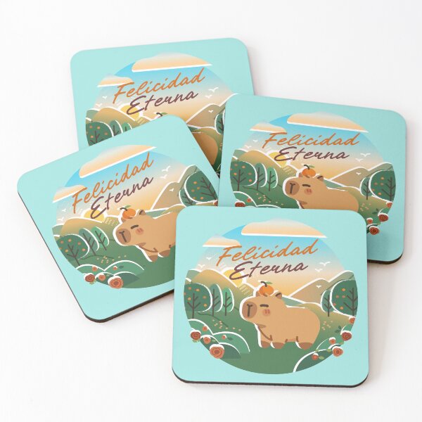 Item preview, Felicidad Eterna 2026 – Capybara  designed and sold by Kim Liester Lagura.