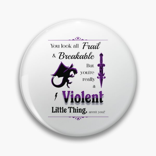 Item preview, Violent Little Thing (Fourth Wing) designed and sold by sidecharacterau.