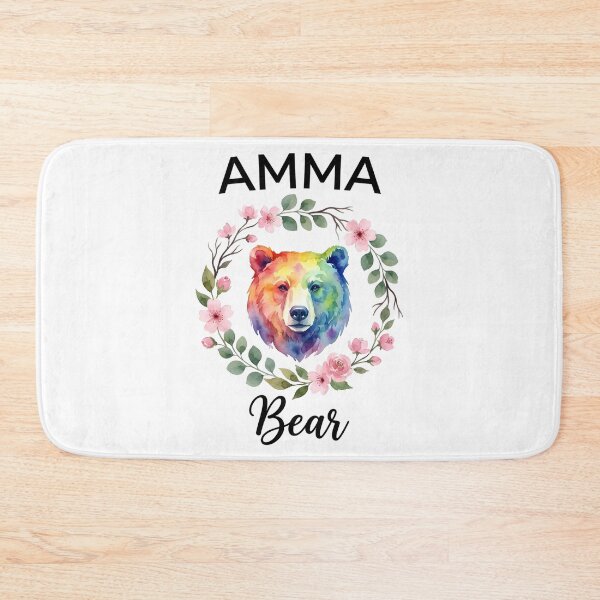 Item preview, AMMA Bear Floral Graphic for Mothers Day Moments designed and sold by OlakunleOloroz.