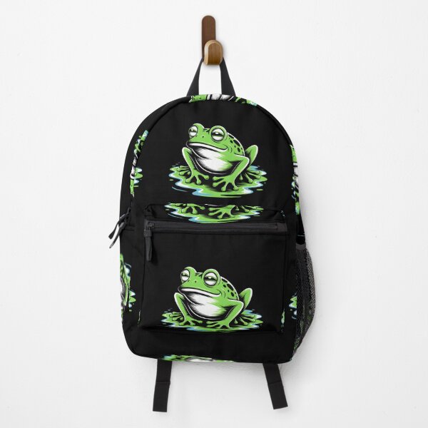 Item preview, Lazy Frog Meme T-Shirt & Sticker – Judging You Silently Frog, Relatable Tired Frog Aesthetic, Funny Low Energy Frog Illustration, Introvert Mood, Sarcastic Animal Meme Gift designed and sold by ZyxDes.