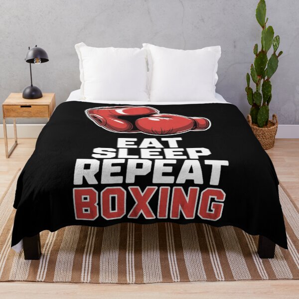 Item preview, Eat Sleep Boxing Repeat Gifts for Boys and Men designed and sold by HellD3vil-Art.