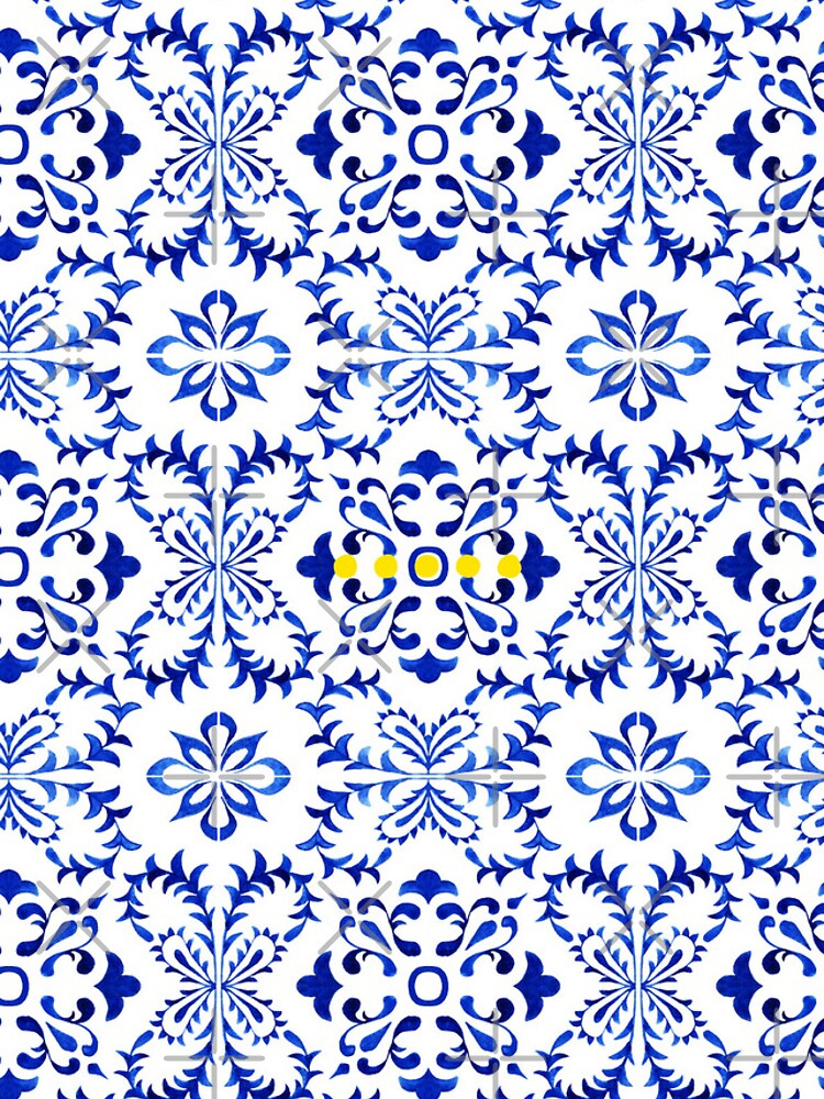 Thumbnail 4 of 4, iPhone Case, China blue pattern designed and sold by RedLea1208.