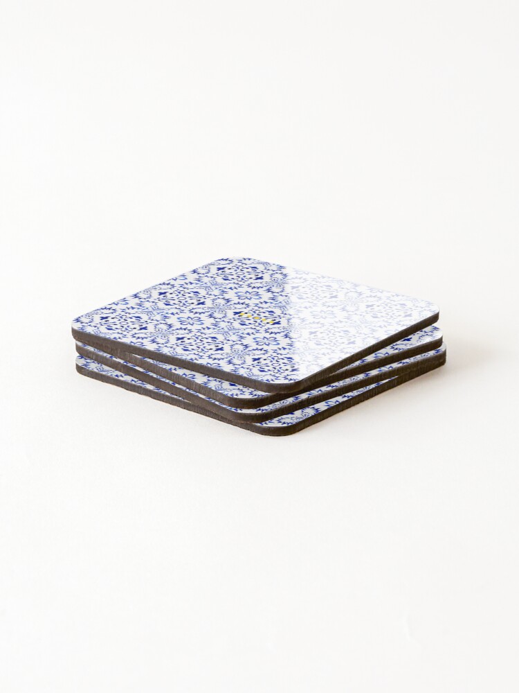 Thumbnail 4 of 5, Coasters (Set of 4), China blue pattern designed and sold by RedLea1208.