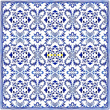 Artwork thumbnail, China blue pattern by NRB design