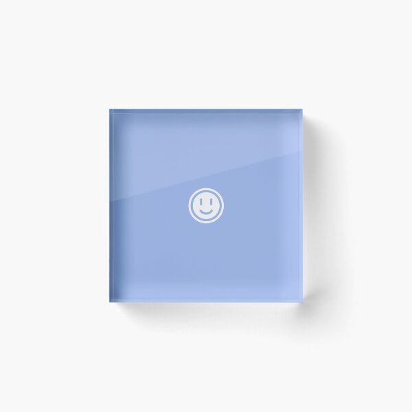 Item preview, Smiley face (pastel blue) designed and sold by do-is-a-leaf.