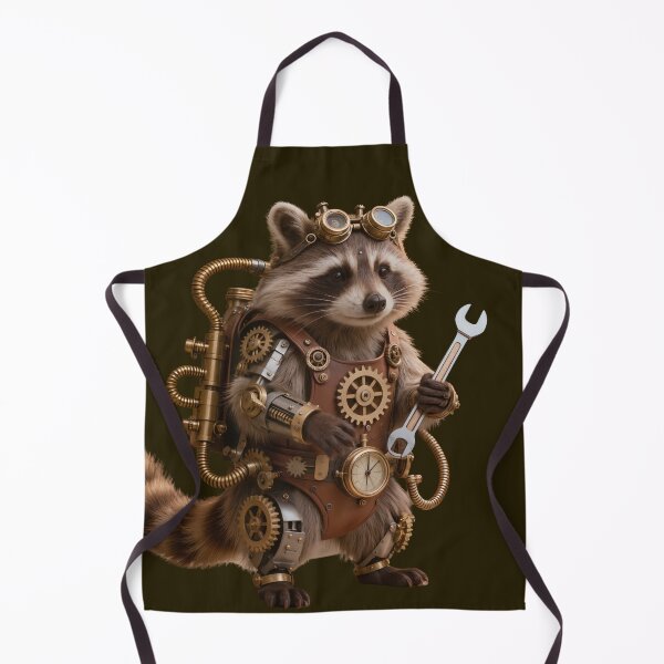 Item preview, The Clockwork Bandit Raccoon designed and sold by SynthRaccoon.