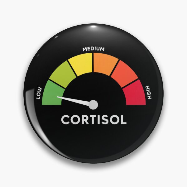 Item preview, Low Cortisol Levels Funny Meme designed and sold by BingyBongoArt.