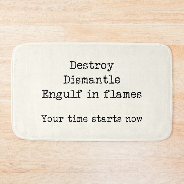 Item preview, Taskmaster | Destroy, Dismantle, Engulf in Flames designed and sold by eldram.
