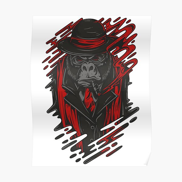 mafia gorilla Poster