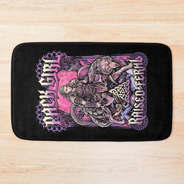 Item preview, Viking Woman Wolf Pack Girl Raised Feral Norse Mythology designed and sold by GrandeDuc.