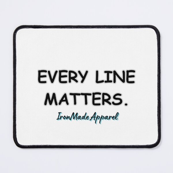 Item preview, Every Line Matters Electrician T-Shirt | Electrical Worker Pride Tee for Linemen, Contractors & Apprentices designed and sold by IronMade Apparel.
