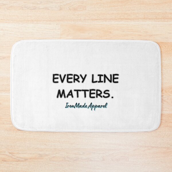 Item preview, Every Line Matters Electrician T-Shirt | Electrical Worker Pride Tee for Linemen, Contractors & Apprentices designed and sold by IronMade Apparel.