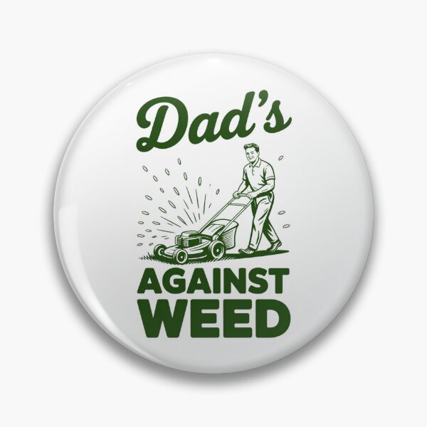 Item preview, Dads Against Weed Garden Dad Lawn Mower Care Father Day designed and sold by HellD3vil-Art.