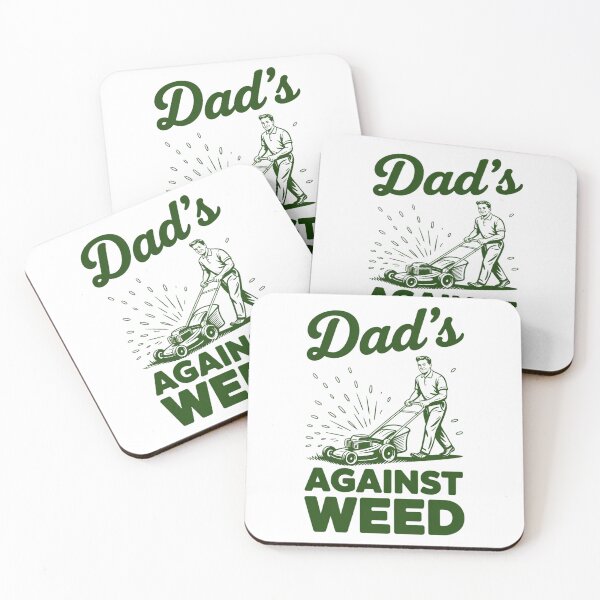 Item preview, Dads Against Weed Garden Dad Lawn Mower Care Father Day designed and sold by HellD3vil-Art.