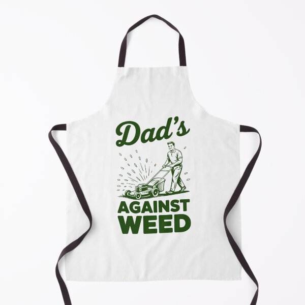 Item preview, Dads Against Weed Garden Dad Lawn Mower Care Father Day designed and sold by HellD3vil-Art.