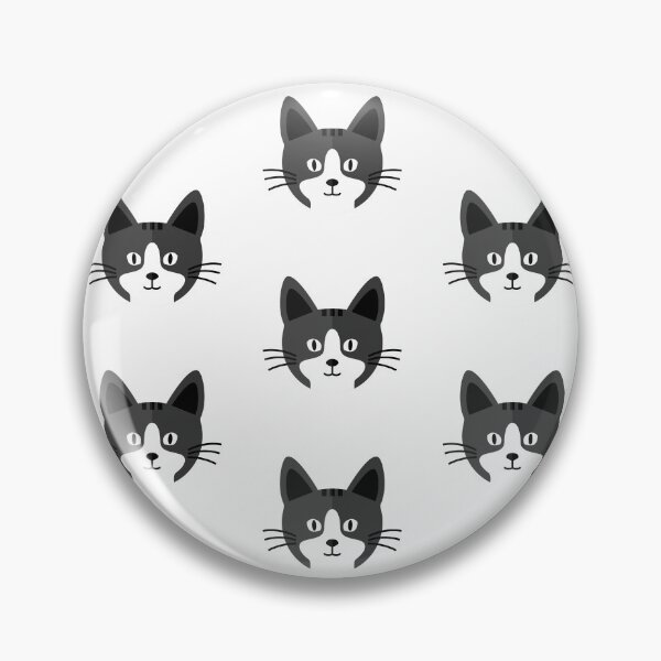 Item preview, Cat heads on white designed and sold by reneesillus.