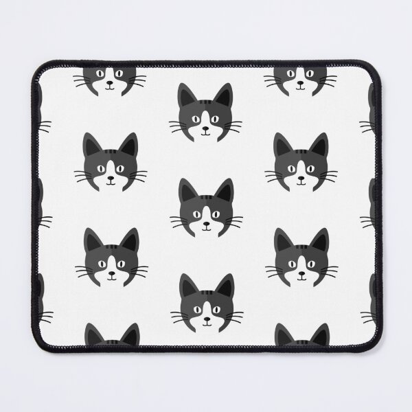 Item preview, Cat heads on white designed and sold by reneesillus.