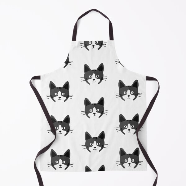 Item preview, Cat heads on white designed and sold by reneesillus.