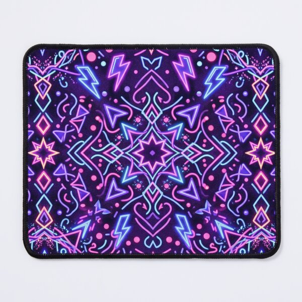 Item preview, Retro Arcade Carpet Pattern – Neon 90s Gaming Aesthetic designed and sold by sam54796.
