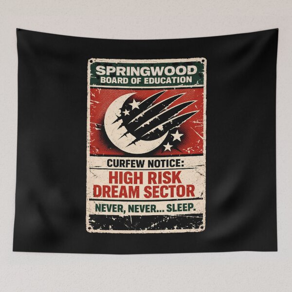 Item preview, Springwood Board of Education Curfew Notice designed and sold by agearb.