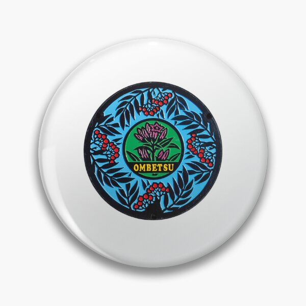 Item preview, Ombetsu City, Hokkaido manhole cover designed and sold by blahdeedah.