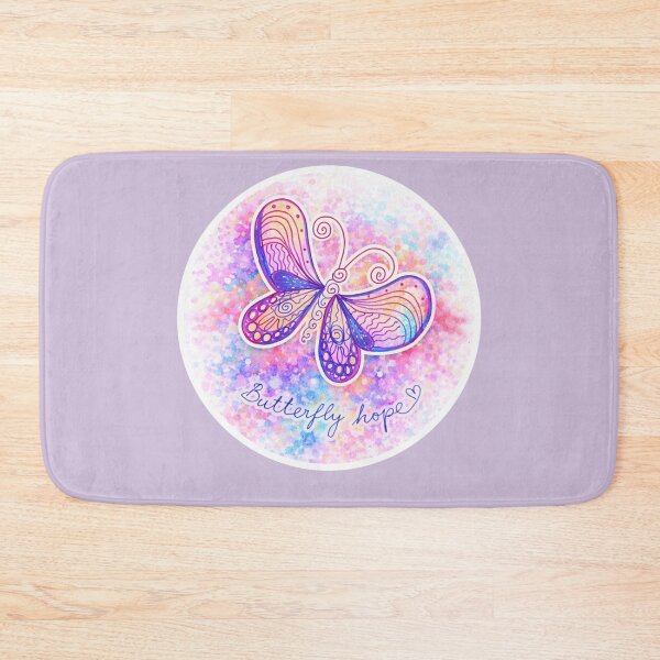 Item preview, Butterfly Hope Watercolor Art – Colorful Positive Illustration designed and sold by GusiaTreasures.