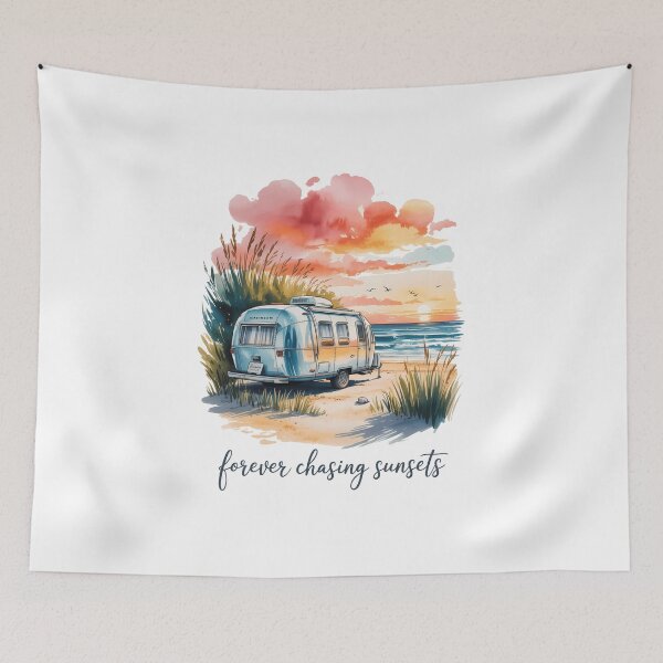 Item preview, Forever Chasing Sunsets - RV Life Summer Vibes designed and sold by IdunayaStore.