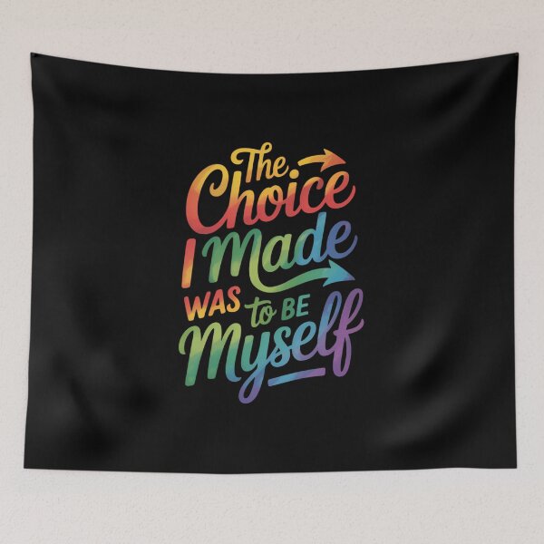 Item preview, Gay Pride The Only Choice I Made was to Be Myself LGBT designed and sold by IdunayaStore.