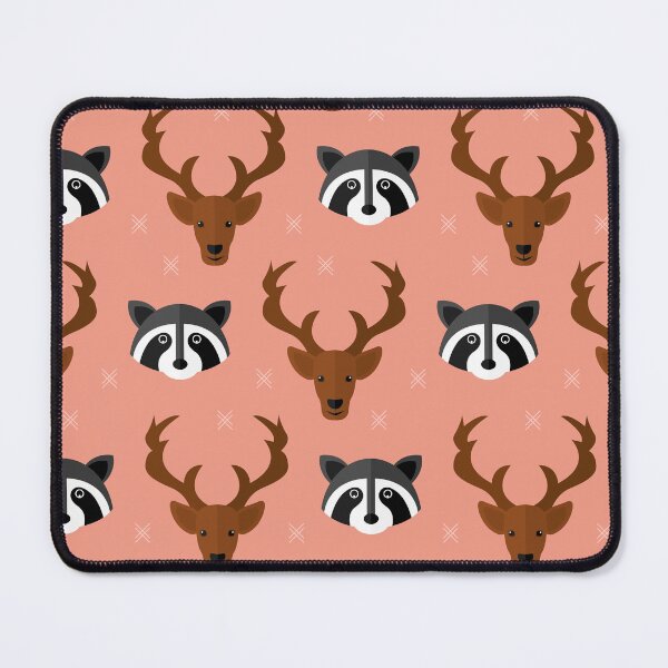 Item preview, Forest animals on pink designed and sold by reneesillus.