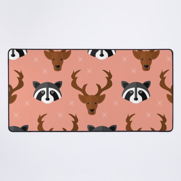 Item preview, Forest animals on pink designed and sold by reneesillus.