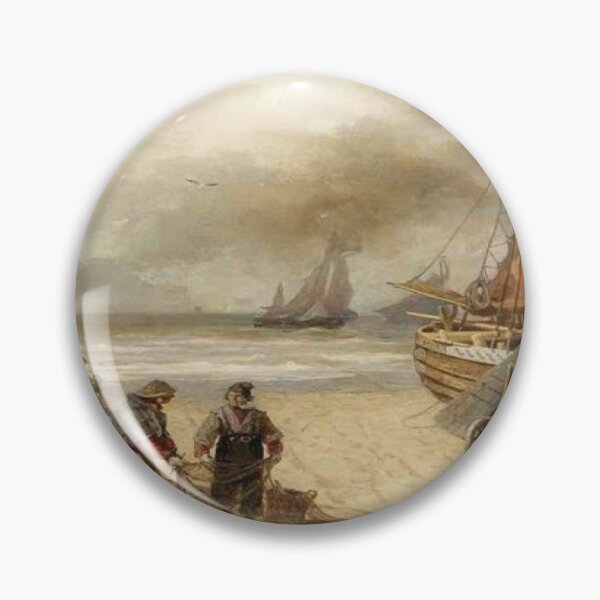 Item preview, Fisherman on the beach designed and sold by SharonTheFirst.