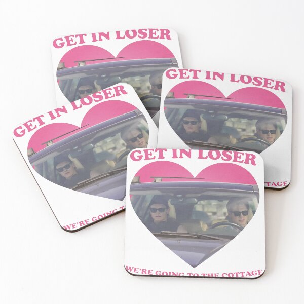 Item preview, Ilya Shane Get In Loser We're Going To The Cottage ,Heated Rivalry Pink Heart designed and sold by GallegosLandin.