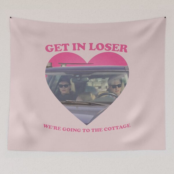 Item preview, Ilya Shane Get In Loser We're Going To The Cottage ,Heated Rivalry Pink Heart designed and sold by GallegosLandin.