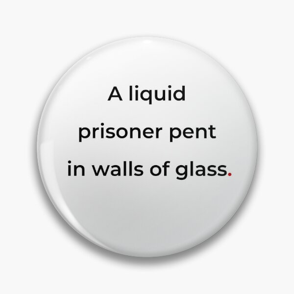 Item preview, "A liquid prisoner pent in walls of glass" - print black designed and sold by ariksworld.
