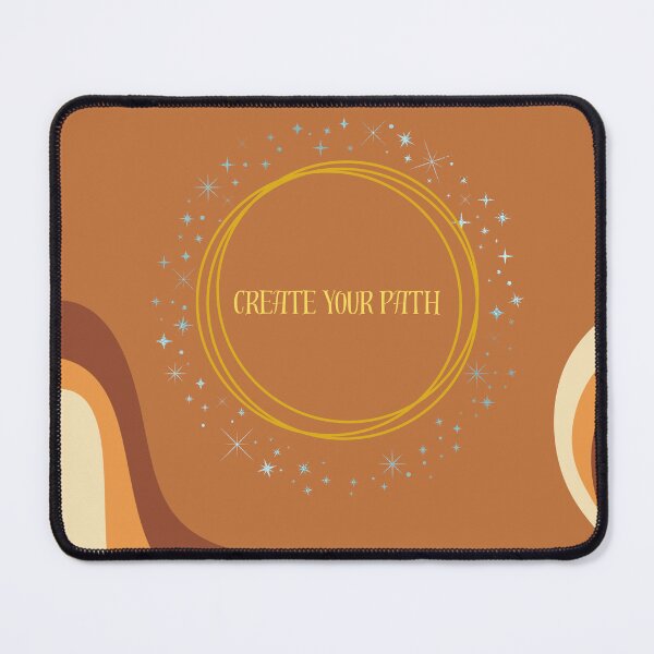 Item preview, Create Your Path Retro Aesthetic Design – Motivational Quote Sticker designed and sold by PRFashions.