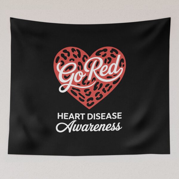 Item preview, Go Red Heart Disease Awareness CHD Womens February Wear Red designed and sold by IdunayaStore.