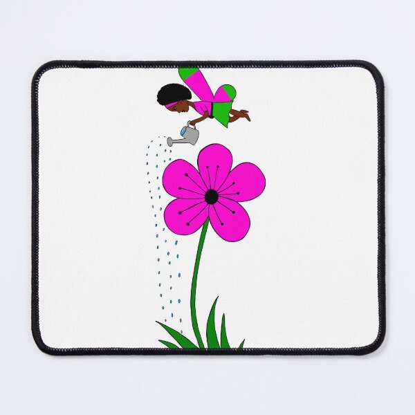 Item preview, Fairy Watering a Garden designed and sold by Aunty Riah Studios.