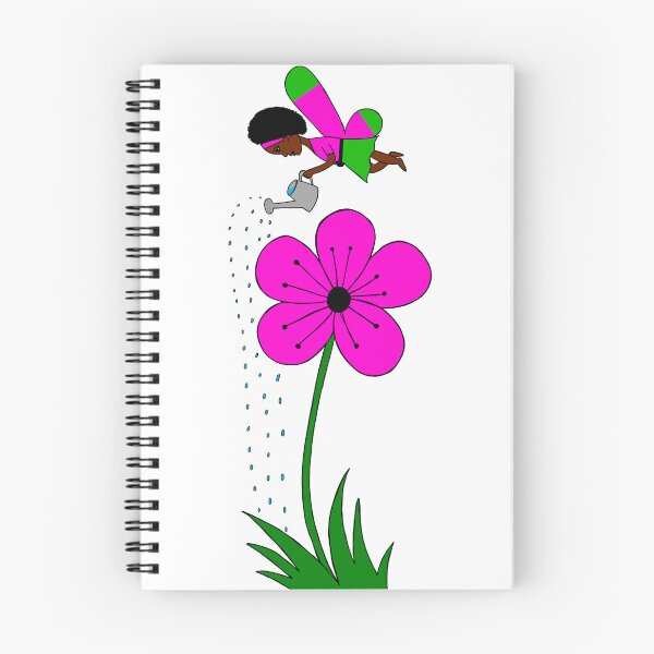 Item preview, Fairy Watering a Garden designed and sold by Aunty Riah Studios.
