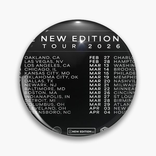Item preview, The New Edition Way Tour 2026 designed and sold by abdoucb.