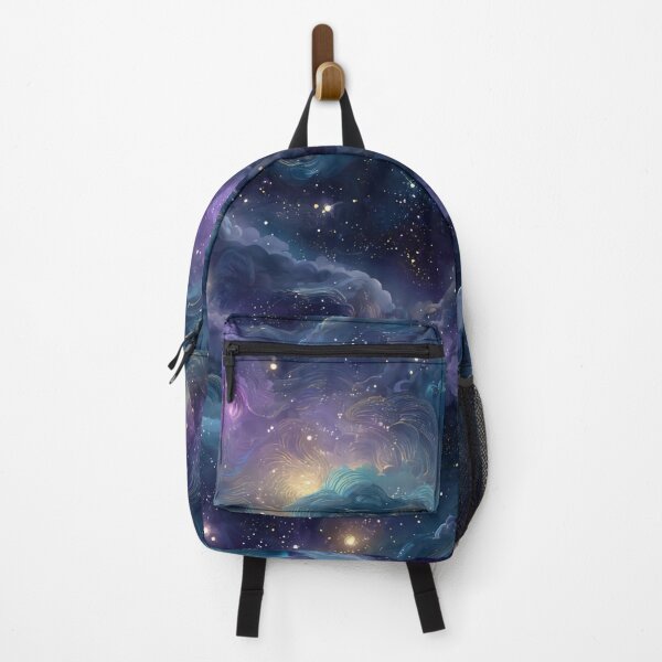 Item preview, Cosmic Galaxy Pattern – Starry Night Sky Seamless Design designed and sold by OpenDreamArts.