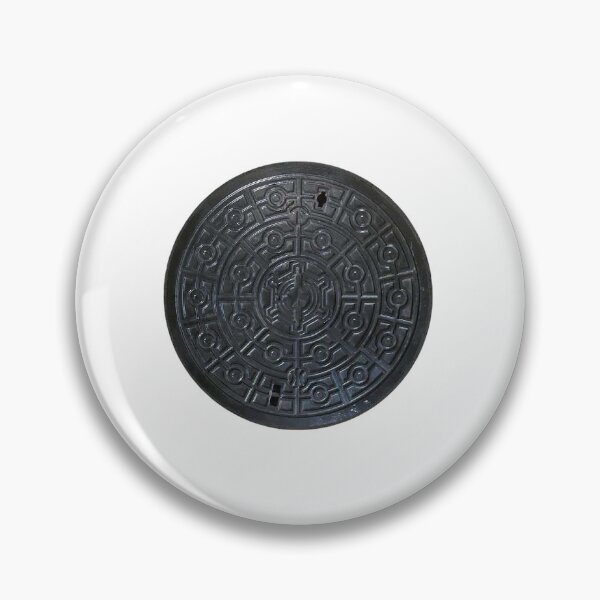 Item preview, Sapporo City ver. 2, Hokkaido manhole cover designed and sold by blahdeedah.