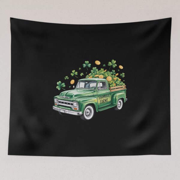 Item preview, Happy St Patricks Day Shamrock Saint Patricks Day Patricks Truck designed and sold by IdunayaStore.