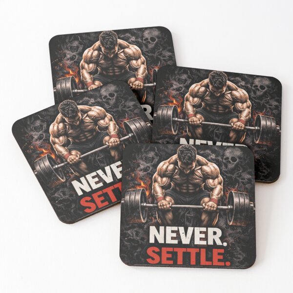 Item preview, NEVER SETTLE designed and sold by SilentRep.