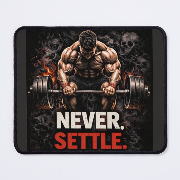 Item preview, NEVER SETTLE designed and sold by SilentRep.