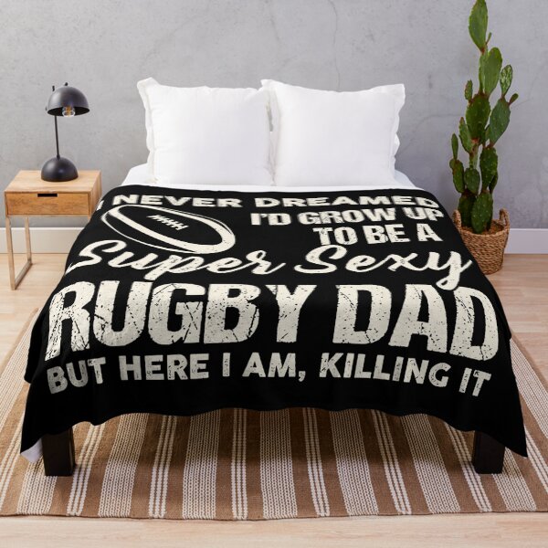 Item preview, Super Sexy Rugby Dad Funny Saying Graphic designed and sold by GabrieSketcham.