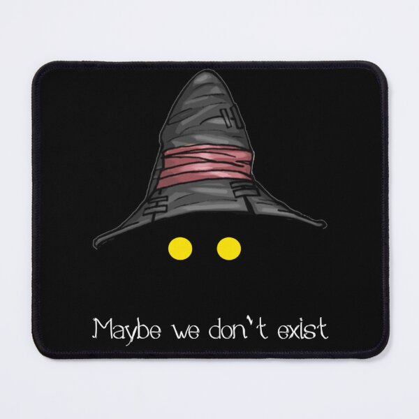 Item preview, Maybe We Don't Exist - Final Fantasy IX (Vivi) designed and sold by archiwyzardArt.
